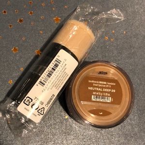 Bareminerals neutral deep foundation and brush duo